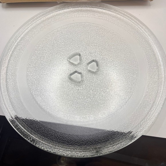GEMROOM Microwave Glass Turntable Plate Replacement 9.6 Inch Diameter - Picture 3 of 5